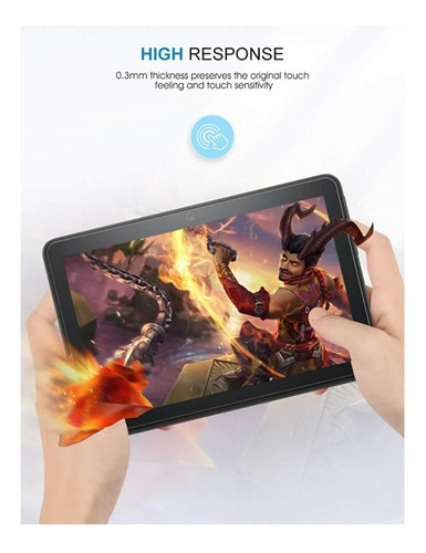 Protector De Pantalla Vidrio Templado Amazon Fire Hd 8 Plus