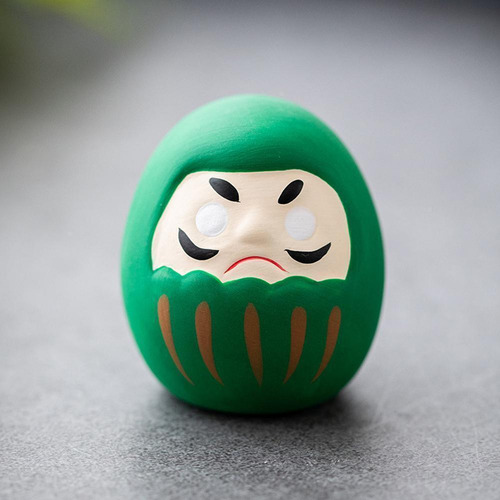 Muñeca Daruma De Cerámica Japonesa Crafts Lucky Charm Fortun