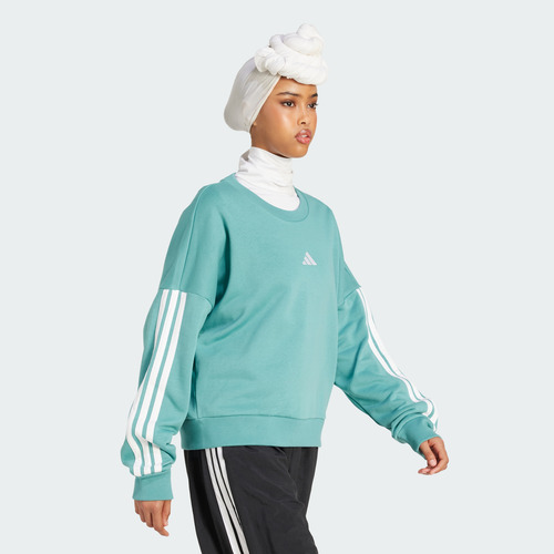 Buzo Adidas Casual Essentials French Terry Mujer Jx7630