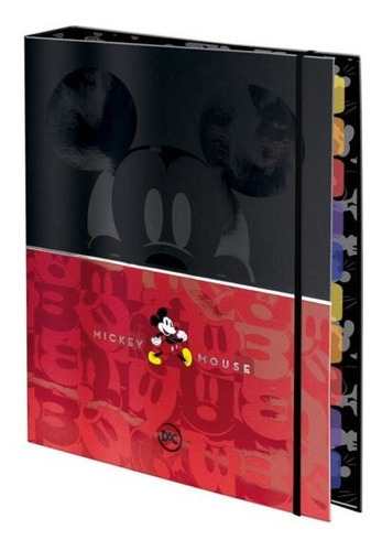 Fichário Colegial Oficial Licenciado Disney Com 48 Folhas