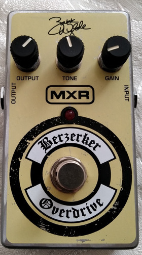 Overdrive Guitarra Mxr Berzerker Zakk Wylde