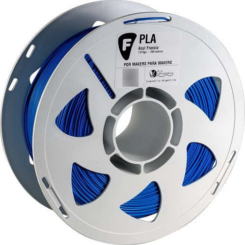 Filamento Pla Filar 1.75 Mm 1 Kg Impresion 3d Color Azul Francia