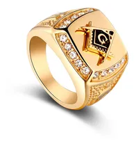 Comprar Anel Maçonaria Maçon Folheado Ouro 18k Qualidad Frete Gratis