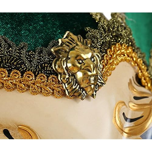 Máscara De Bufón Veneciano De Cara Completa Mascarada...