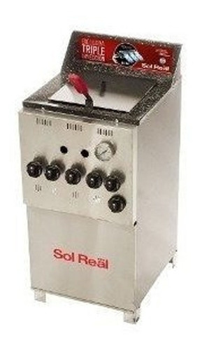 Freidora Ind Sol Real Gas Natural 18 Litros - 044 - Aj Hogar