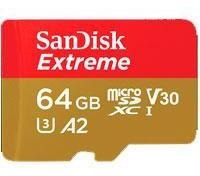 Memoria Sandisk Extreme 64gb Micro Sdxc 160mb/s 4k Clase 10 