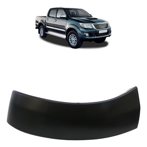 Moldura Paralama Parachoque Hilux 2012 2013 A 2015 Dianteiro