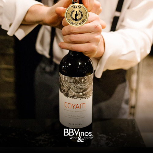 Imagen 2 de 3 de 3 Vinos Emiliana Coyam, Ensamblaje, Ogánico