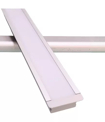 Perfil de aluminio para tira LED, Pack de 5 canaletas de 1 metro