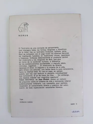 El Yoga Tántrico - Jean Riviére (Usado)