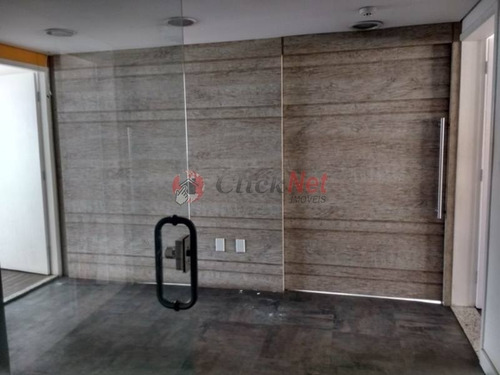 Imagem 2 de 30 de Sala Comercial Em Condomínio Com 146,50 M2 De Área Útil, 4 Wc´s, 4 Vagas No Bairro Paraíso, Santo André. - 3947