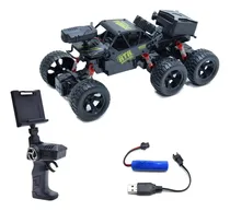 Comprar Auto camioneta radio control todo terreno con cámara Hd y app color negro y rojo Next Point modelo SY213KHK-11