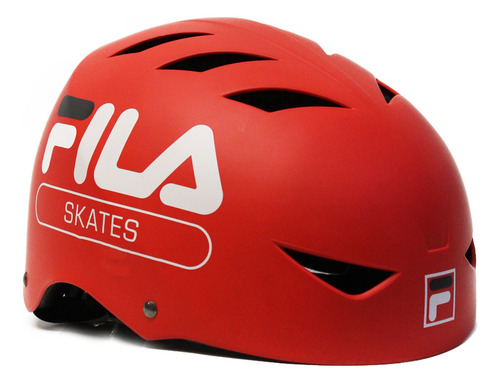 Combo De Scooter Infantil Fila Led Con Casco Color Rojo