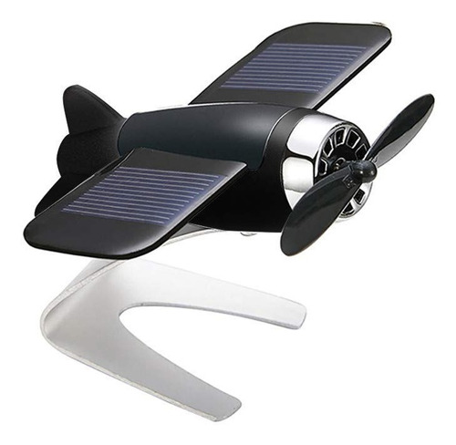 Avioneta Solar Decorativa Para Auto U Oficina