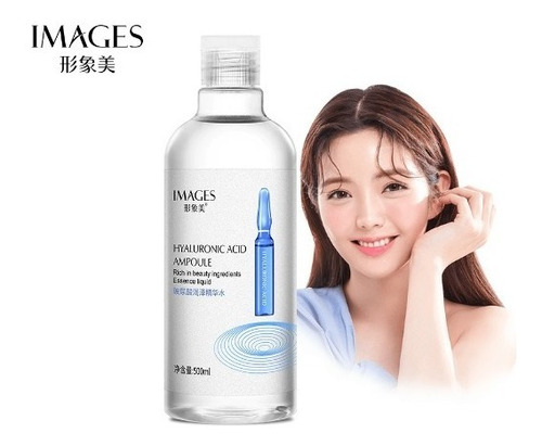 Imagen 2 de 6 de Toner Facial Spa Acido Hialuronico Concentrado 500 Ml Senana