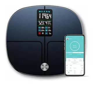 Fit Pro Smart Body Scale Bmi Báscula De Grasa Baño Di...