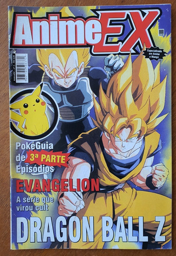 Revista Anime Ex Nº 3 Pokémon Dragonball Z Evangelion