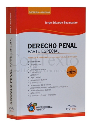 Derecho Penal Parte Especial 2021 - Buompadre, Jorge E