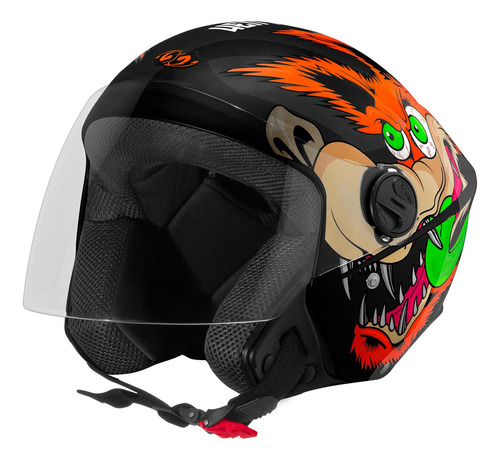 Capacete Pro Tork Cor Preto Tamanho do capacete 58