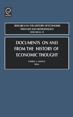 Libro Documents On And From The History Of Economic Thoug...