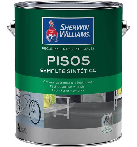 Esmalte Para Pisos Sherwin Williams X 4 Lts - Rex