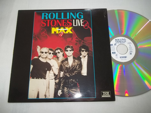 Ld Laserdisc - Rolling Stones Live At The Max 