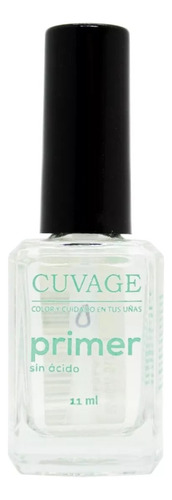 Cuvage Primer Sin Ácido X 11 Ml Color Transparente