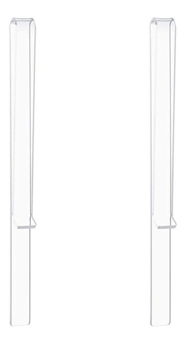 Exceart 2pcs Music Stand Clear Acrylic Page Soporte Book