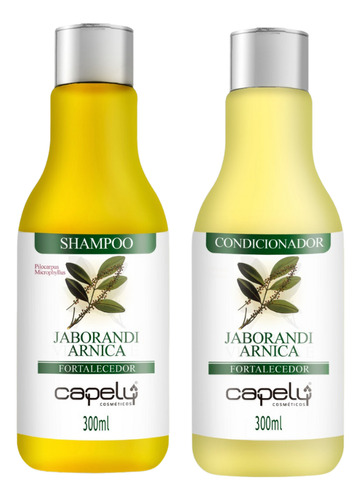 Shampoo Fortalecedor Jaborandi Arnica Capely 300ml