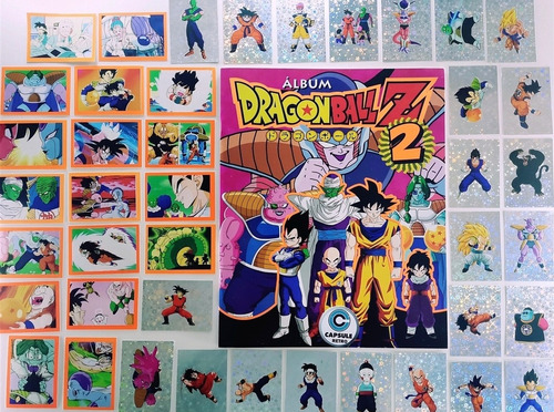 Álbum Dragon Ball Z2 Completo Para Pegar + 4 Poster
