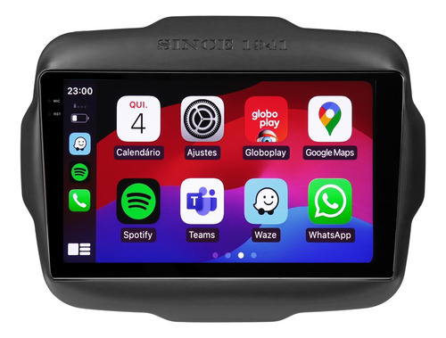Multimidia Jeep Renegade Android 13 Auto 2gb 64gb Carplay 9p