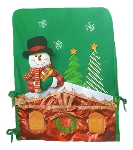 Paquete De 4 Fundas Navideñas Para Sillas Adornos De Navidad