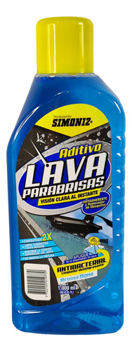 Aditivo Simoniz Lava Parabrisas Liquido Limpiador Visión 