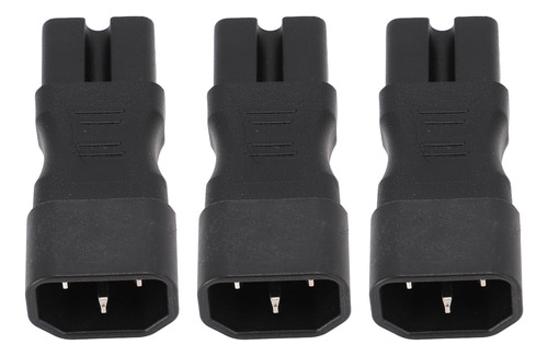 Adaptador De Corriente C14 A C15, 3 Piezas, Comb Iec320, Pvc