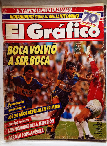 Revista El Grafico - Abril De 1989 N° 3629 - Deportes