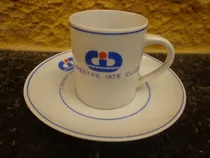 Comprar Antiga Pequena Xícara Porcelana Campestre Iate Clube  C 5565