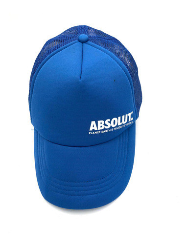 Gorra Absolut Vodka Y2k 2000s Trucker Hat Promocional (Usado)