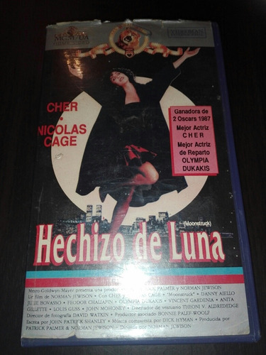 Hechizo De Luna Pelicula En Vhs!!