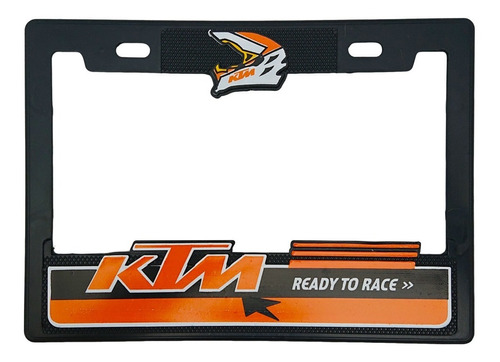 Portaplaca Ktm Para Moto C/relieve