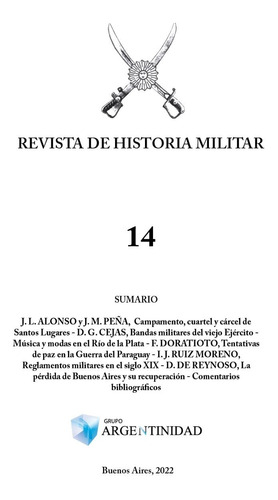Revista De Historia Militar #14, Dir Isidoro J. Ruiz Moreno