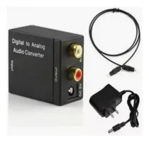 Comprar Convertidor Audio Digital Óptico A Rca Analogico+cable