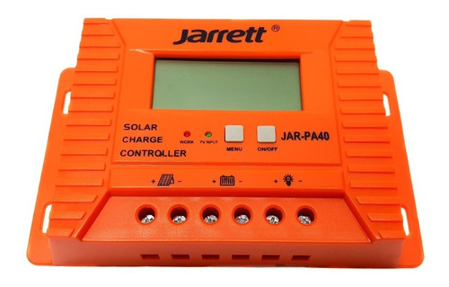 Controlador Regulador De Carga Solar Jarrett 40 Amp 2 Usb