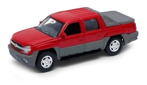 Camioneta Welly 1:34 2017 Chevrolet Avalanche Metal En Cadia