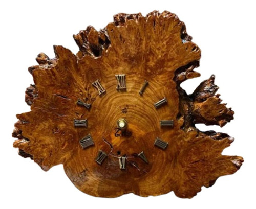 Reloj De Madera Artesanal Pared O Mesa