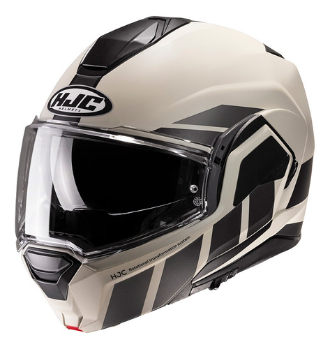 Casco Rebatible Hjc Helmets I100 180º Graficas Moto Delta