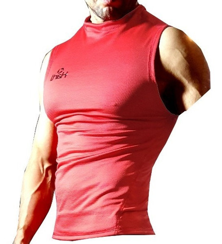 Id221 Remera Sin Mangas Musculosa Soft Skin Ultra Fit Hartl