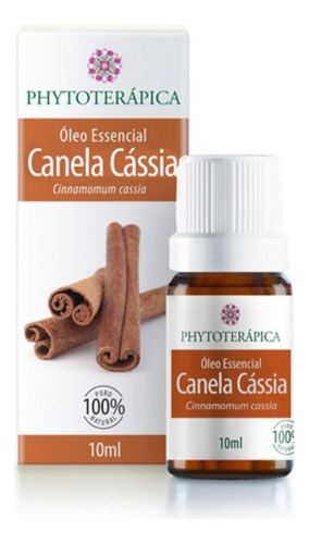 Oleo Essencial Canela Cassia 10ml Phytoterapica