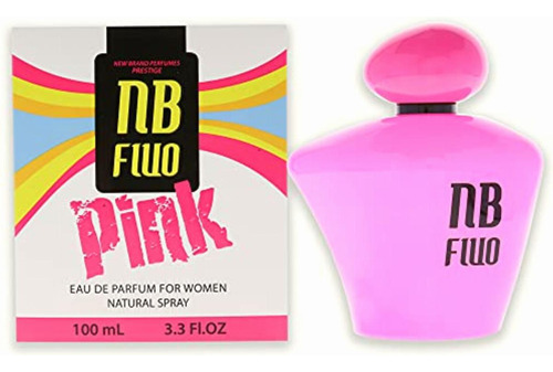 New Brand Fluo Pink Edp Spray Women 3.3 Oz