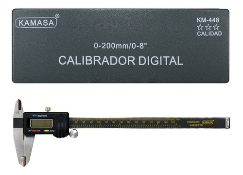 Calibre 8  Digital En Caja Plástica Kamasa  Km-448