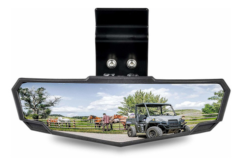 Espejo Retrovisor Central Utv Sautvs Premium Convexo Para Am